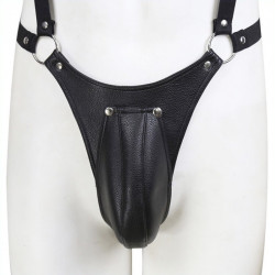 Generique Ensemble Panties avec harnais Simili